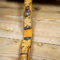 Collier avec repousse florale