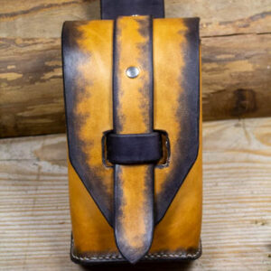 Sacoche de ceinture "sabot" sur mesure