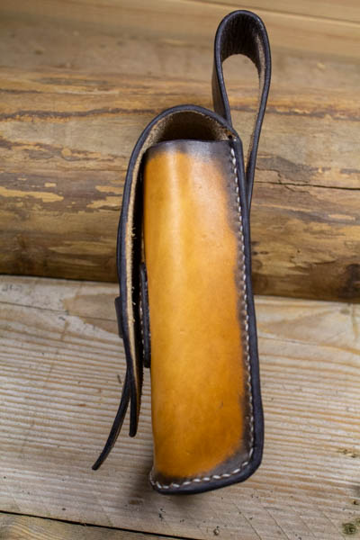 Sacoche de ceinture "sabot" sur mesure