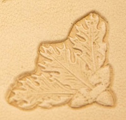 feuille chêne Ajout d'un matoir 3D